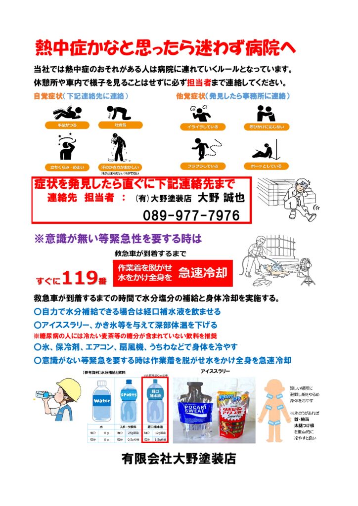 熱中症対処法のサムネイル